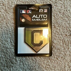 Cleveland Indians auto emblem!